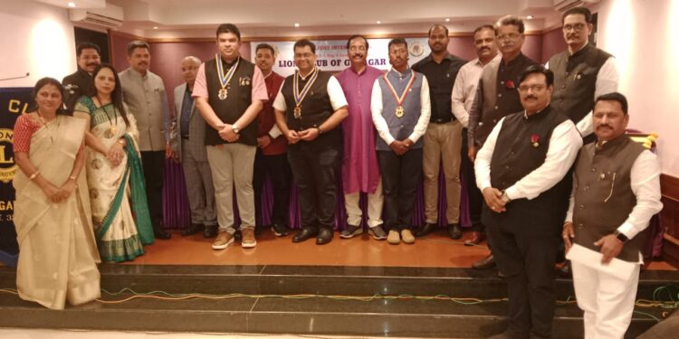 Lions Club oath ceremony