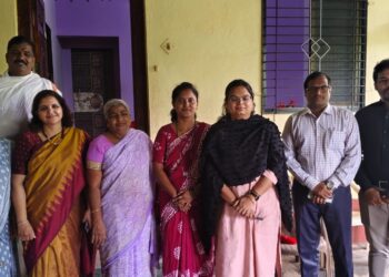 Welcome of Z. P. CEO Vaidahi Ranade at Aabloli