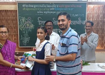 Felicitation of scholarship holder students