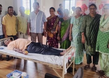 Blood Donation Camp by BJP