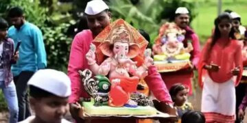Arrival of Ganesha in Konkan