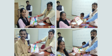 Poetry recitation competition at Khare-Dhere-Bhosale College