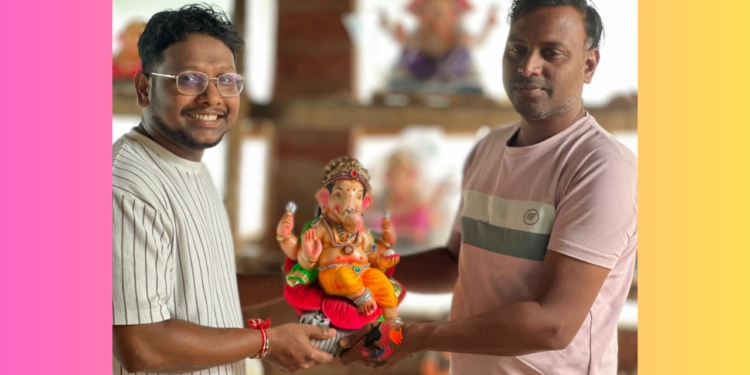 Guhagar's Ganesha idol in Europe