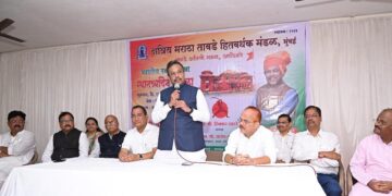 Flag hoisting at Tawde Guest House