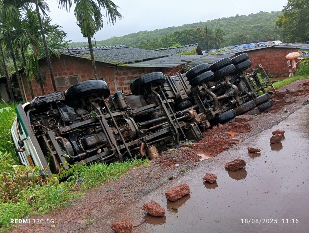Tanker accident in Aabaloli