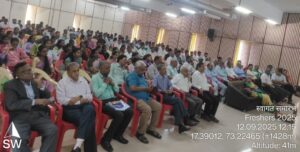 Students welcome at Velneshwar College