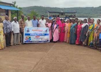 Coastal cleaning by Dhopave Gram Panchayat