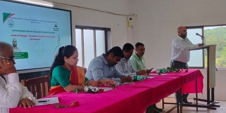 Guidance program in agricultural college