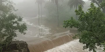 Heavy rain in Konkan coast