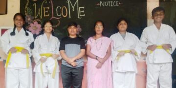 Ayush Date First in Judo Karate Competition