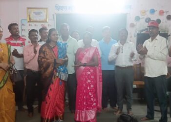 Home Minister Program at Veldur Navanagar School