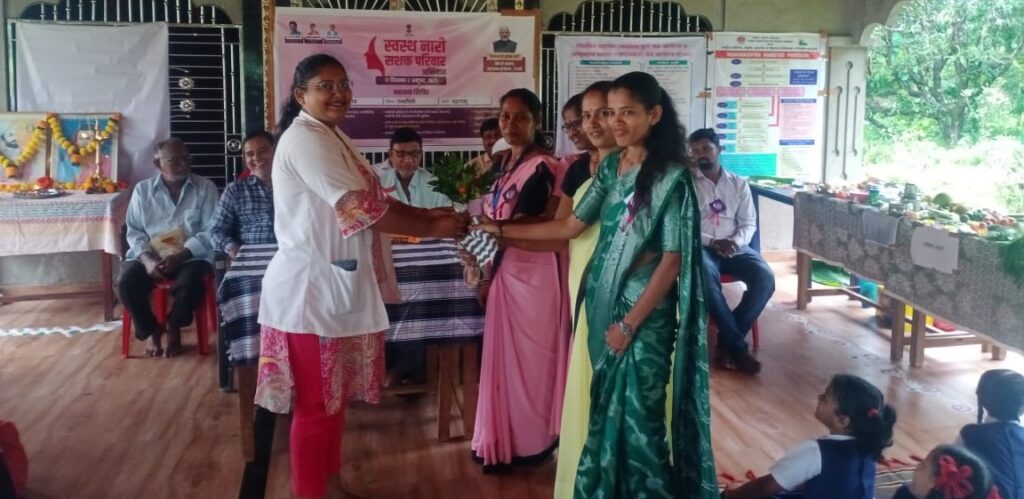 Swasth Nari Sakhat Parivar Mission at Umrath