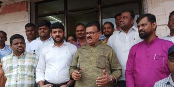 Goodwill visit from MLA Bhaskarsheth Jadhav