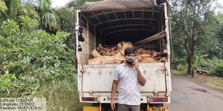Theft of Khair wood in Palpen