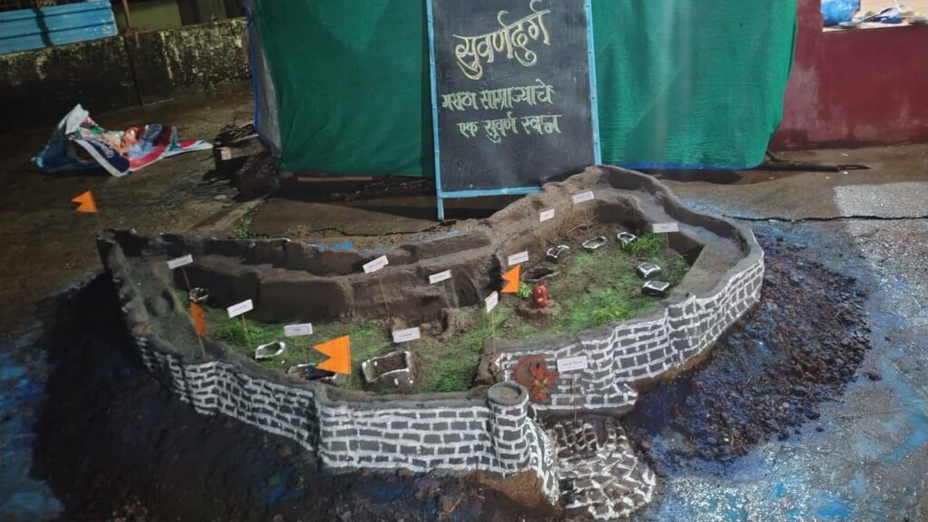 Replica of Suvarnadurg Fort