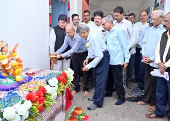 Inauguration of Bharat Shikshan Mandal building