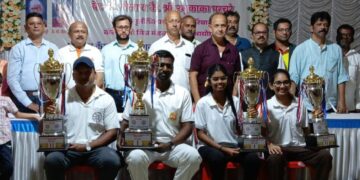State ranking carrom tournament at Guhagar