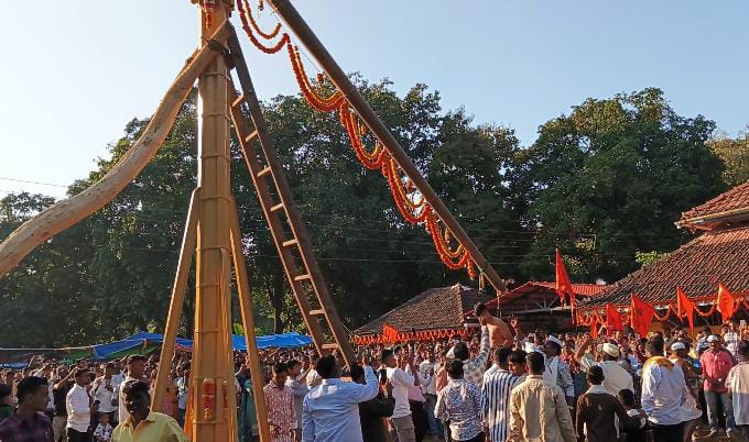 Goddess Bagada festival at Naravan