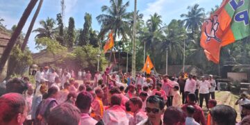 BJP-ShivSena won Guhagar Nagar Panchayat