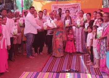 Handwash distributed by Atul Lanjekar