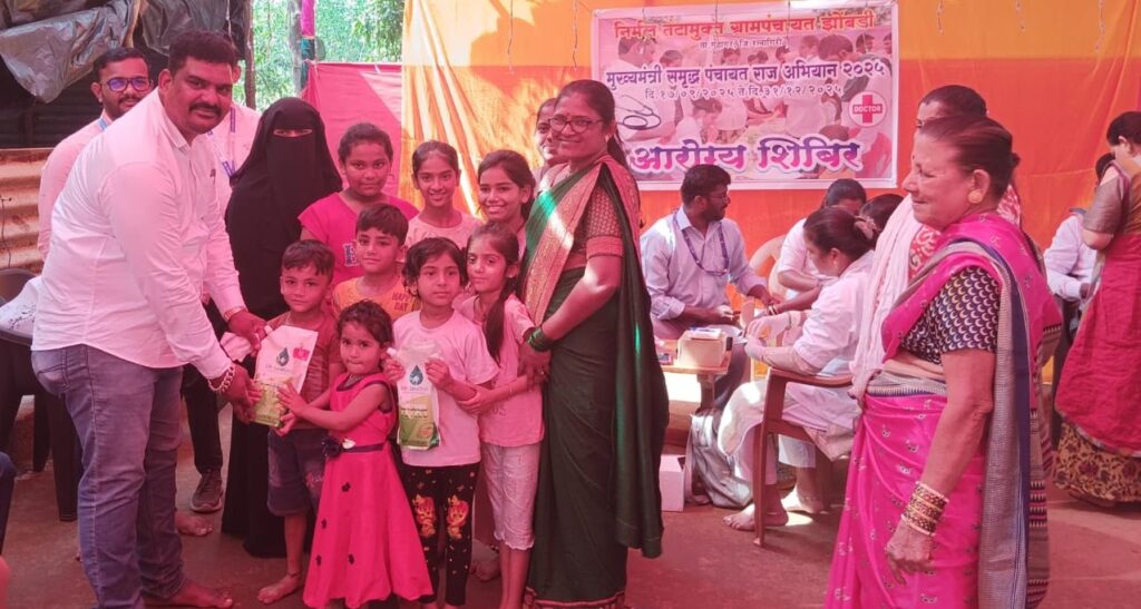 Handwash distributed by Atul Lanjekar