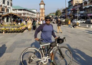 Bicycle campaign under the 'Fit India Movement'