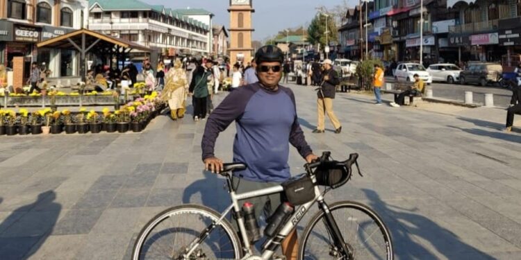 Bicycle campaign under the 'Fit India Movement'