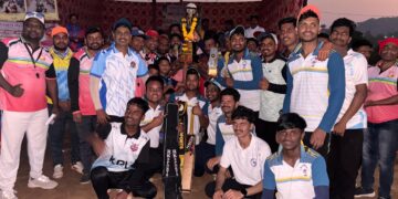 Cricket tournament at Gaskopri