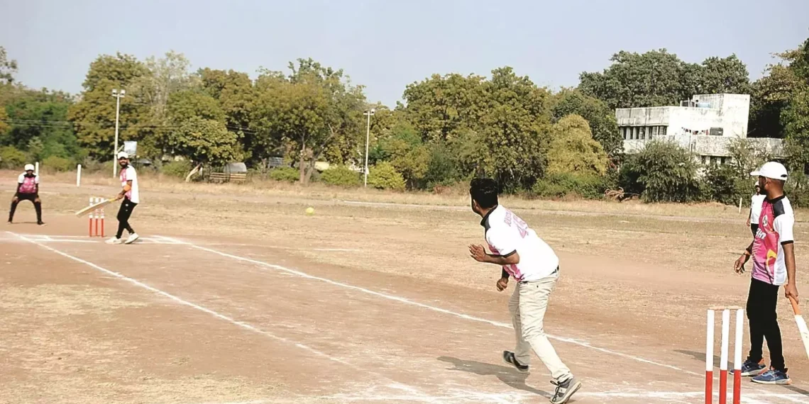 Gurav Premier League Cricket Tournament at Guhagar