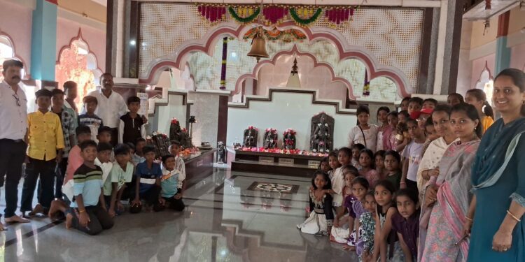 Veldur Navanagar School's field trip to Kashvinda