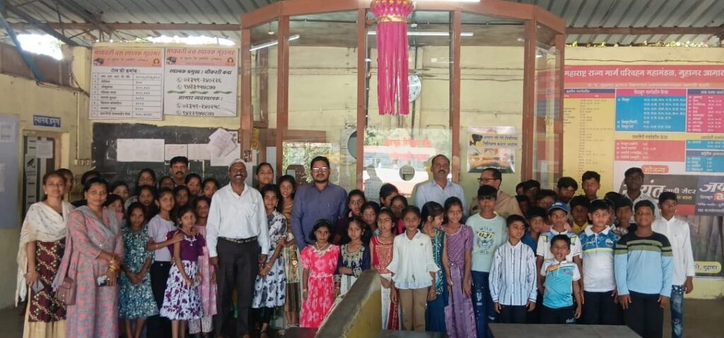Veldur Navanagar School's field trip to Kashvinda