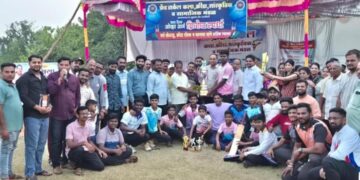 Cricket tournament organized by Friend Circle Mandal