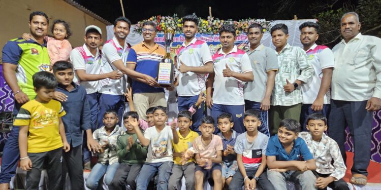 Night Box Cricket Tournament in Guhagar