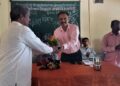 Prize distribution ceremony at Saraswati Vidyalaya