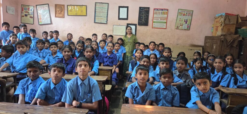 Awareness session at Guhagar Jeevan Shikshan School