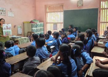 Awareness session at Guhagar Jeevan Shikshan School