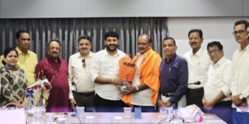 Dhananjay Khatu, Vice President of Chiplun Urban Bank