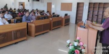 Marathi Language Pride Day at Velneshwar College