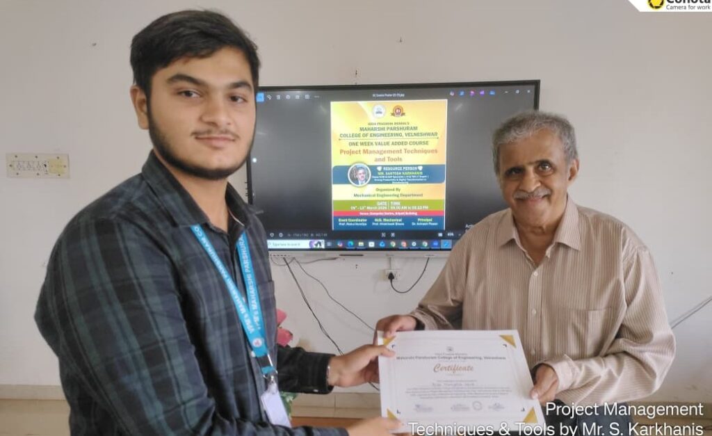 Workshop at Velneshwar College