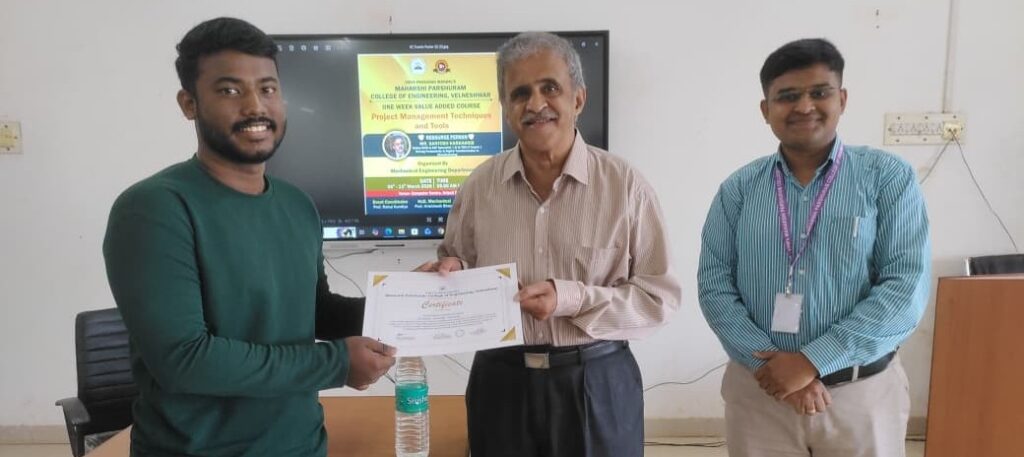 Workshop at Velneshwar College