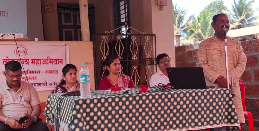 Distribution of agricultural implements to farmers