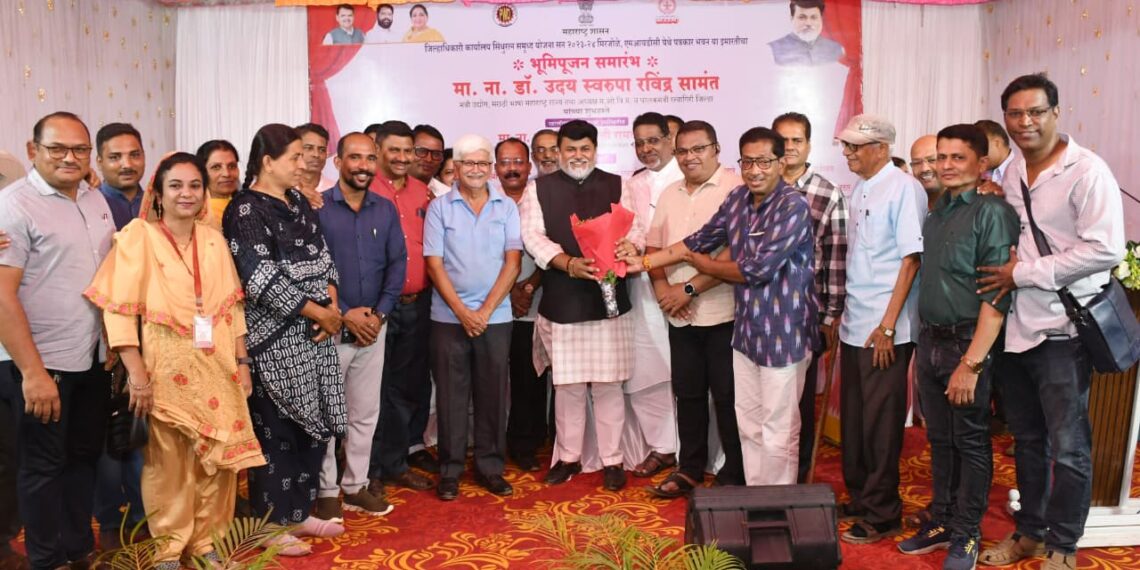 Groundbreaking ceremony of the Journalists' Building