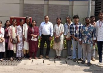 DGK College students visit Goa Istim Industry