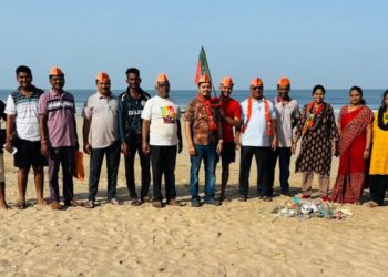 BJP cleanliness drive in Guhagar