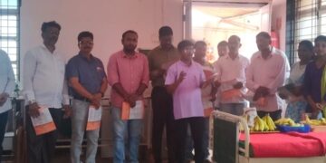 Distribution of fruits to patients in rural hospitals