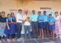 Maruti Rohilkar Honored at Veldur School
