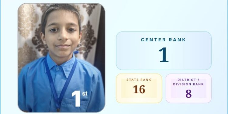 Anay Kanade Achieves Success in Manthan Exam