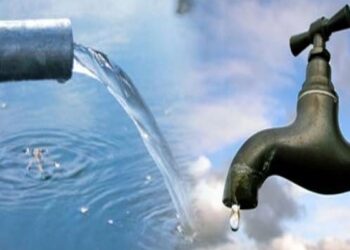 Supply of chemically mixed water from drinking water