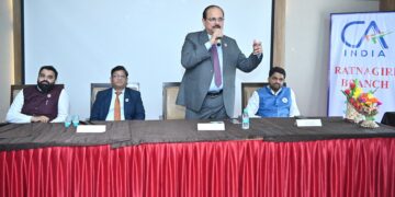 Dialogue session for CA students in Ratnagiri