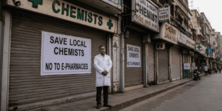 Nationwide strike against online pharmacies